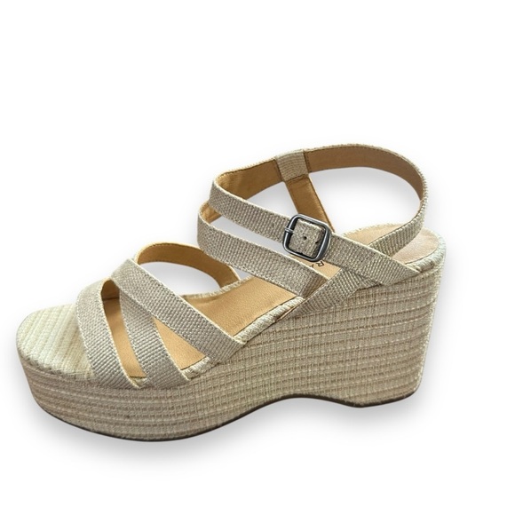 Lucky Brand Shoes - Lucky Brand Women's Carlisha Platform Wedge Sandal Desert Sage Sz 10